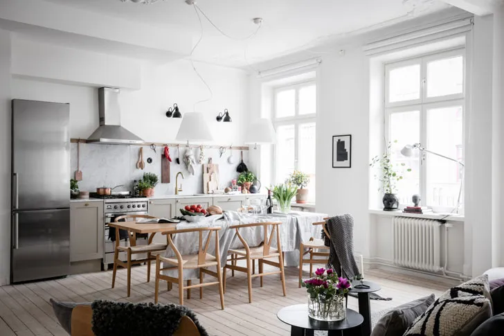 Освещенная светом квартира в Гетеборге (67 кв. м) - Gallery image 2