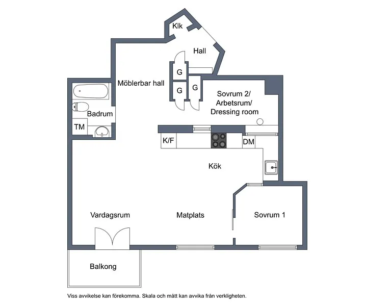 Квартира в чорно-білій гамі: елегантно та стильно (71 кв. м) - Gallery image 29