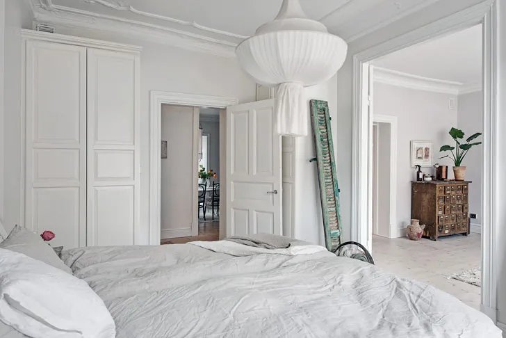 Luftiger Interior mit Vintage-Elementen in Schweden - Gallery image 10