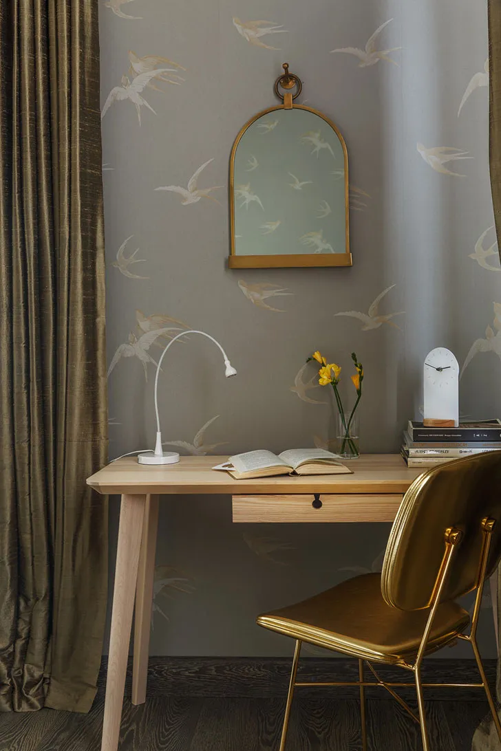 Nowoczesny apartament w niezwykłym kolorystyku w Moskwie - Gallery image 10