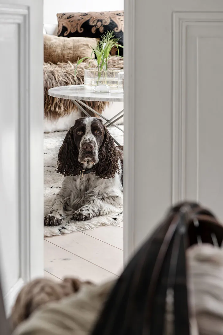 Luftiger Interior mit Vintage-Elementen in Schweden - Gallery image 12