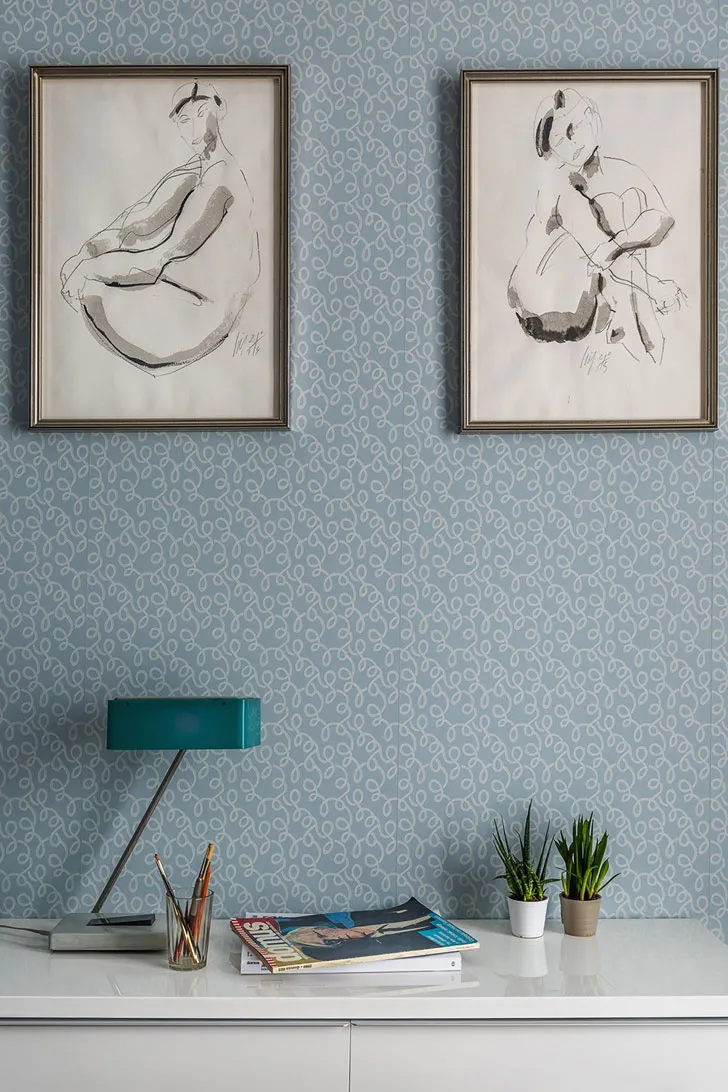 Nowoczesny apartament w niezwykłym kolorystyku w Moskwie - Gallery image 13