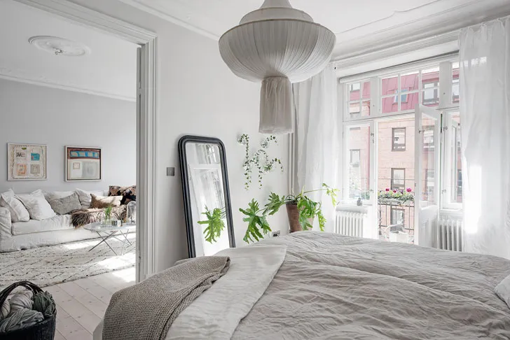 Luftiger Interior mit Vintage-Elementen in Schweden - Gallery image 3