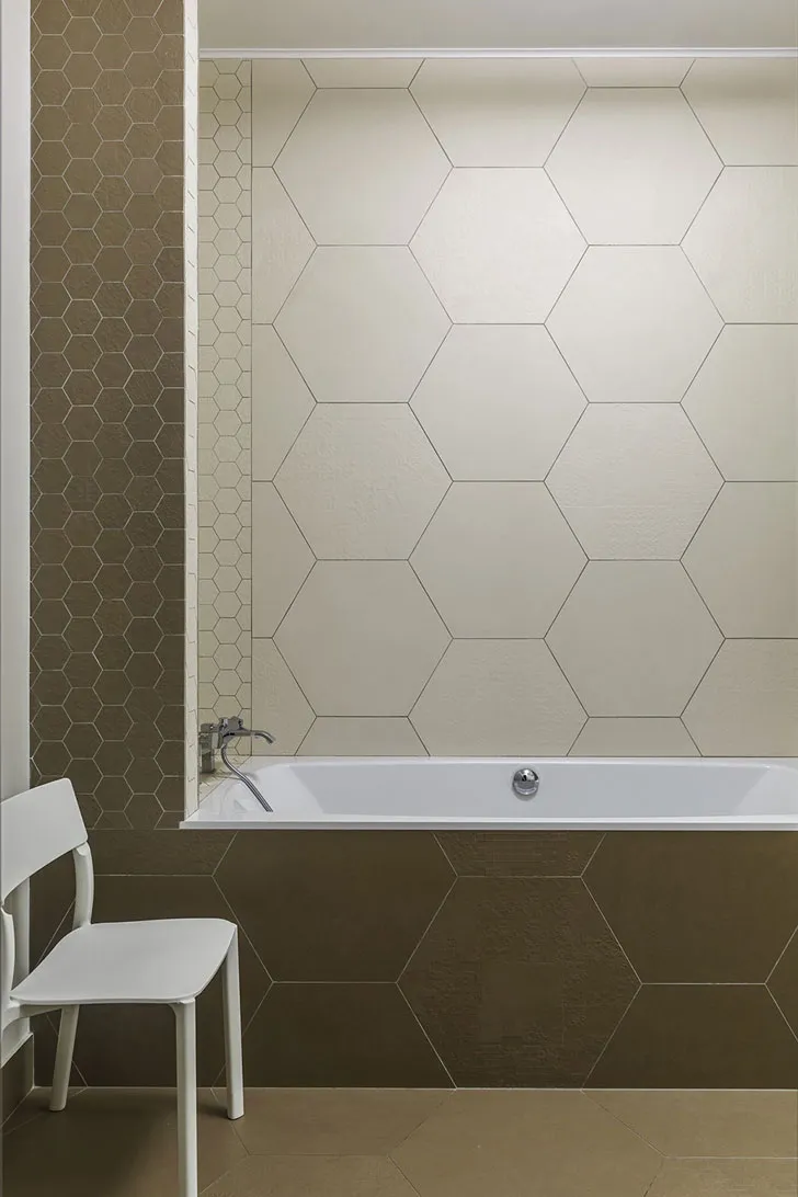 Nowoczesny apartament w niezwykłym kolorystyku w Moskwie - Gallery image 14