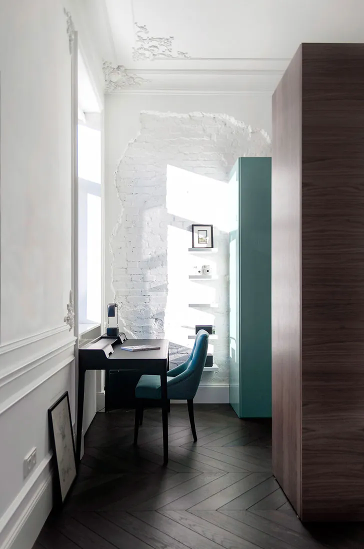 Interior im Stil pariser Apartments in Kiew - Gallery image 11