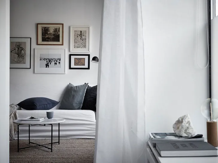 Mały, ale stylowy mieszkanie w Szwecji (32 m²) - Gallery image 9