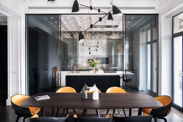 Interior im Stil pariser Apartments in Kiew - Gallery image 5