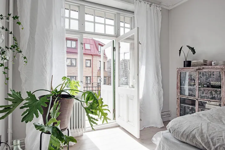 Luftiger Interior mit Vintage-Elementen in Schweden - Gallery image 5