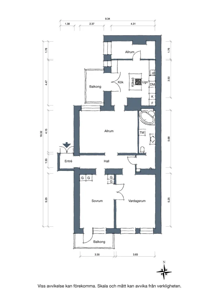 Luftiger Interior mit Vintage-Elementen in Schweden - Gallery image 30