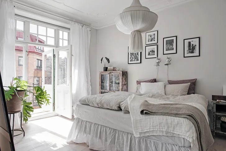 Luftiger Interior mit Vintage-Elementen in Schweden - Gallery image 4