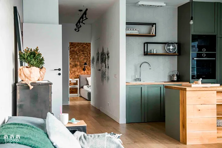 Квартира з панорамними вікнами в Польщі - Gallery image 9