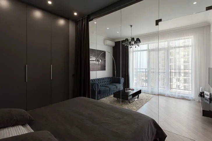 Невелика квартира зі скляним кубом в Одесі (50 м²) - Gallery image 3