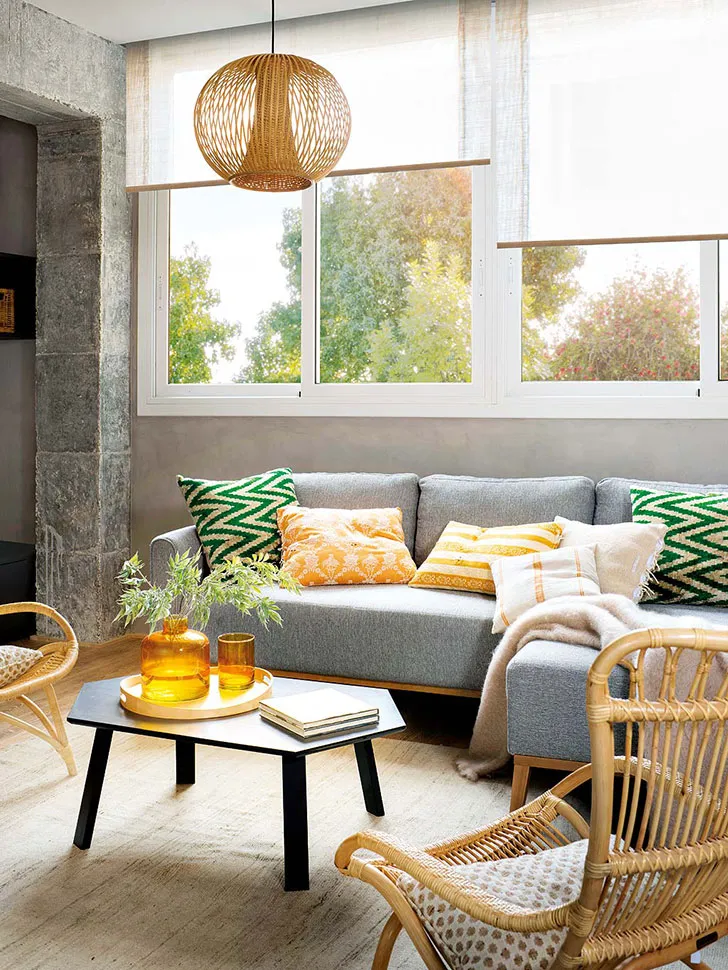 Appartement lumineux avec des éléments de design industriel à Barcelone - Gallery image 4