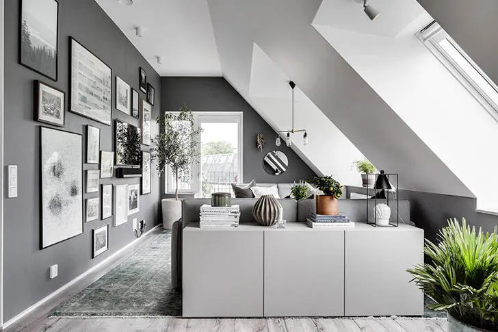 Світла квартира під дахом у Гетеборзі (69 кв. м) - Gallery image 5