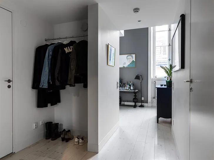 Високі стельни на допомогу: квартира з незвичайним плануванням (60 кв. м) - Gallery image 11