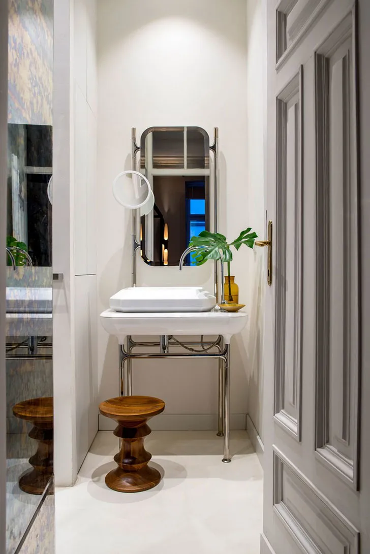 Реконструкція квартири в величезному історичному будинку у Варшаві - Gallery image 7