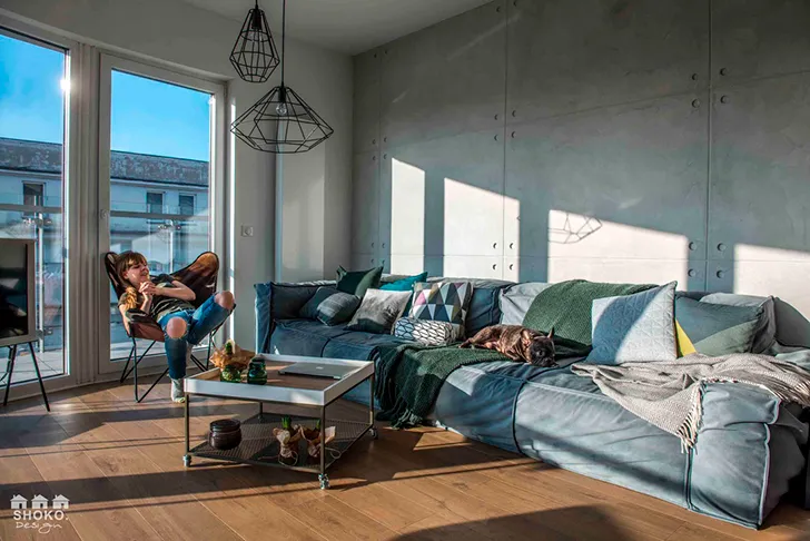 Квартира з панорамними вікнами в Польщі - Gallery image 10