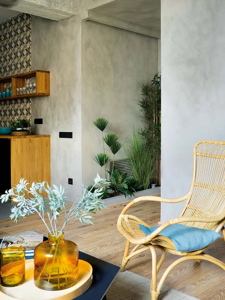 Appartement lumineux avec des éléments de design industriel à Barcelone - Gallery image 8