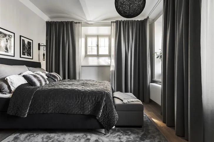 Чорно-білий дизайн завжди в моді: квартира в Стокгольмі (91 кв. м) - Gallery image 7