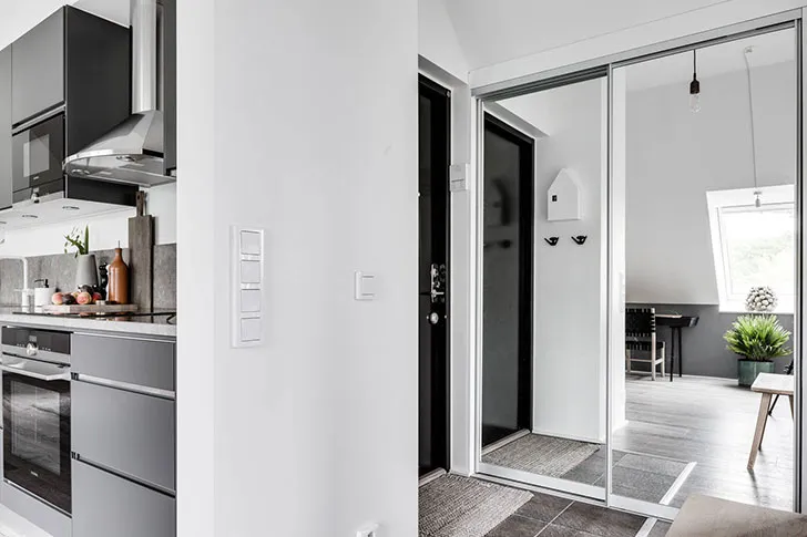 Світла квартира під дахом у Гетеборзі (69 кв. м) - Gallery image 17