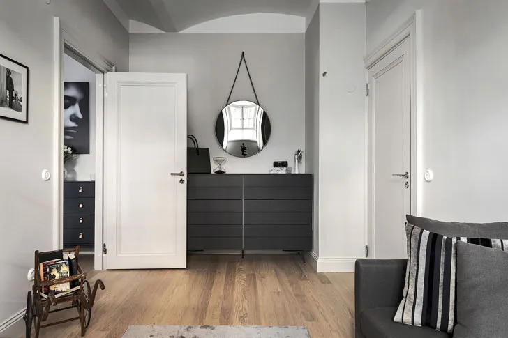 Чорно-білий дизайн завжди в моді: квартира в Стокгольмі (91 кв. м) - Gallery image 10