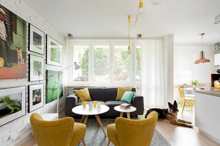 Яскравий і стильний apartament у Польщі, який випромінює тепло - Gallery image 3