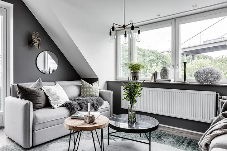 Світла квартира під дахом у Гетеборзі (69 кв. м) - Gallery image 3