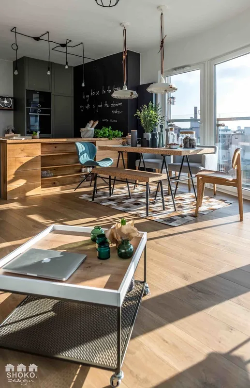 Квартира з панорамними вікнами в Польщі - Gallery image 17