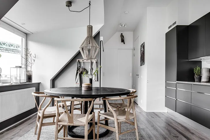 Світла квартира під дахом у Гетеборзі (69 кв. м) - Gallery image 6