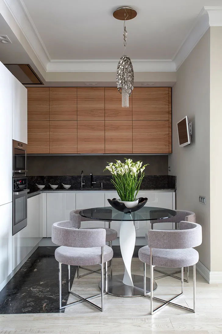 Квартира в спокійних тонам для дівчини в Москві (84 кв. м) - Gallery image 4