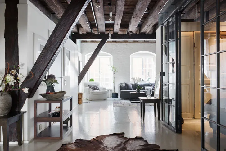 Stil, Licht und Raum: ein idealer Loft in Stockholm - Gallery image 4