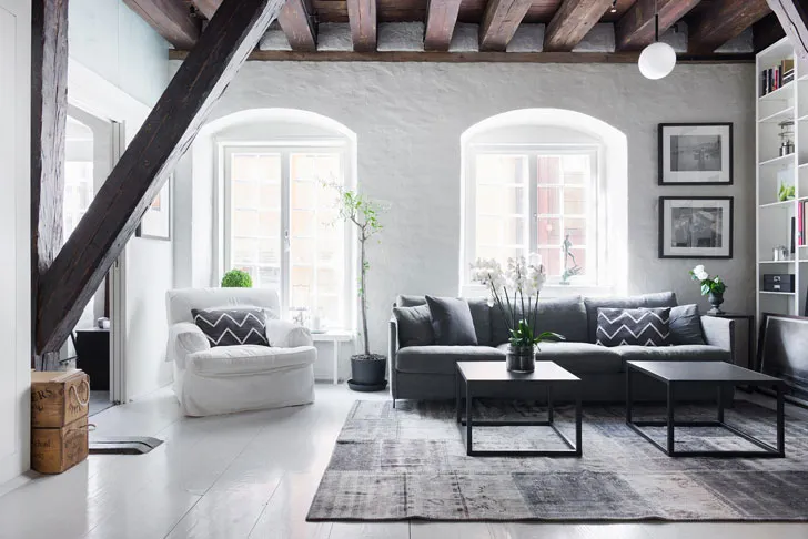 Stil, Licht und Raum: ein idealer Loft in Stockholm - Gallery image 1