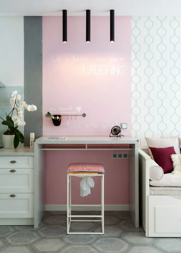 Воздушная и нежная квартира для девочки в Киеве (43 кв. м) - Gallery image 4