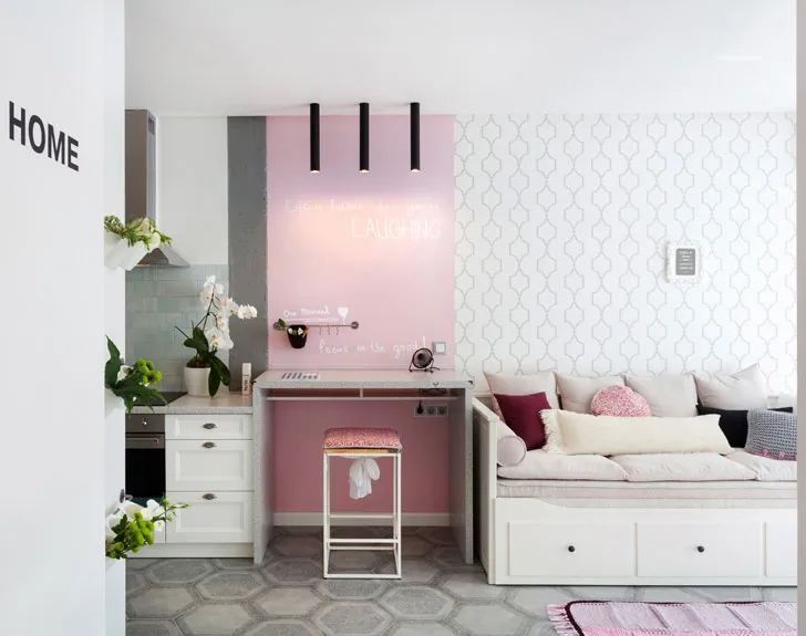 Воздушная и нежная квартира для девочки в Киеве (43 кв. м) - Gallery image 3