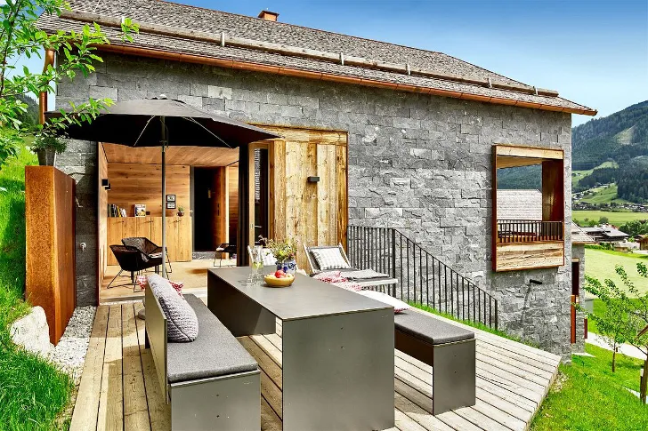 Shalé moderne dans les Alpes autrichiennes - Gallery image 11