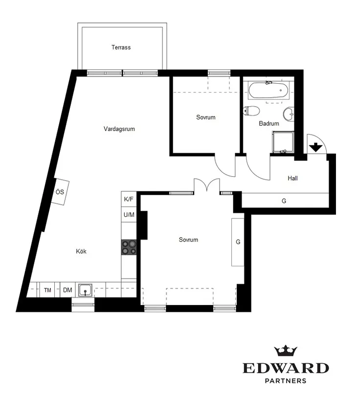 Утівний лофт у Стокгольмі (72 кв. м) - Gallery image 14