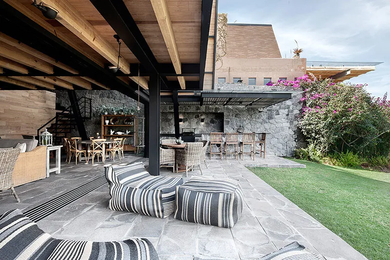 墨西哥隐秘现代湖畔别墅 - Gallery image 3