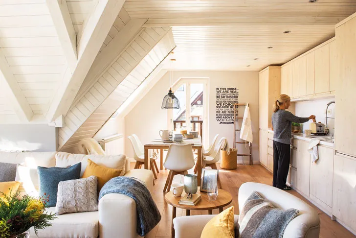 Небольшой дом со светлыми интерьерами в Пиренеях - Gallery image 4