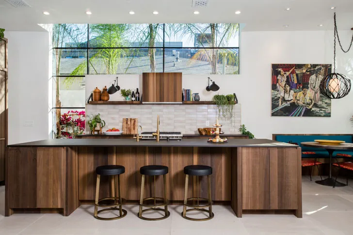 Калифорнийская роскошь в современном загородном доме - 12