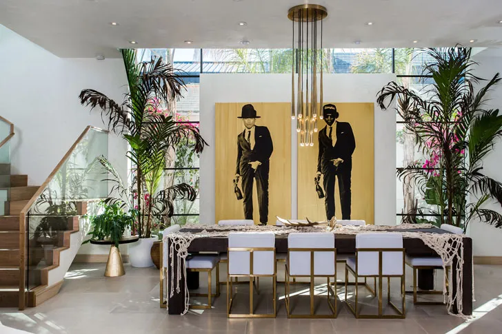 Калифорнийская роскошь в современном загородном доме - 8