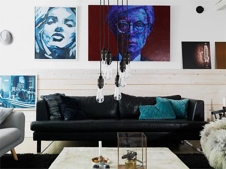 Скандинавська дача з творчим інтер'єром - Gallery image 9