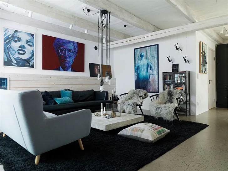 Скандинавська дача з творчим інтер'єром - Gallery image 8