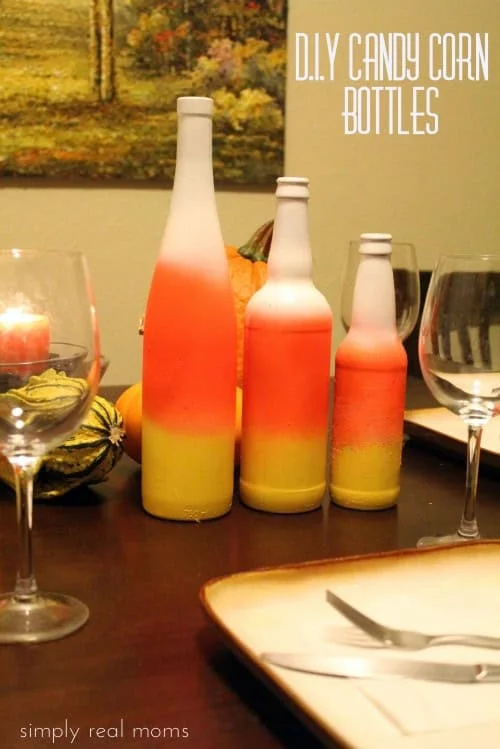 Vintage candy jars with assorted sweets