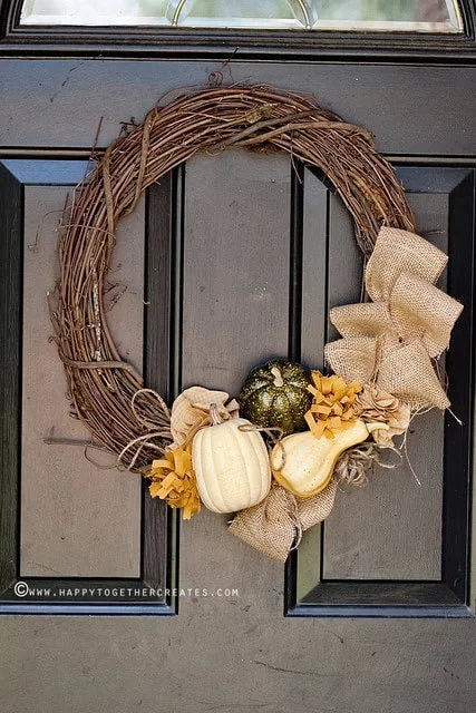 金叶与浆果手工制作