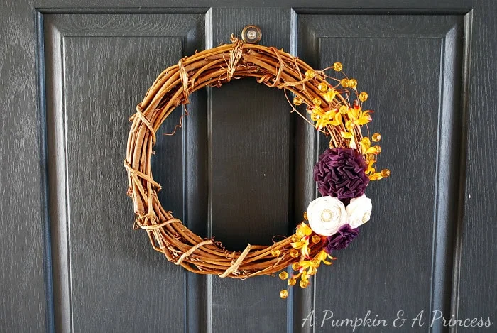 鲜艳的秋叶手工制作