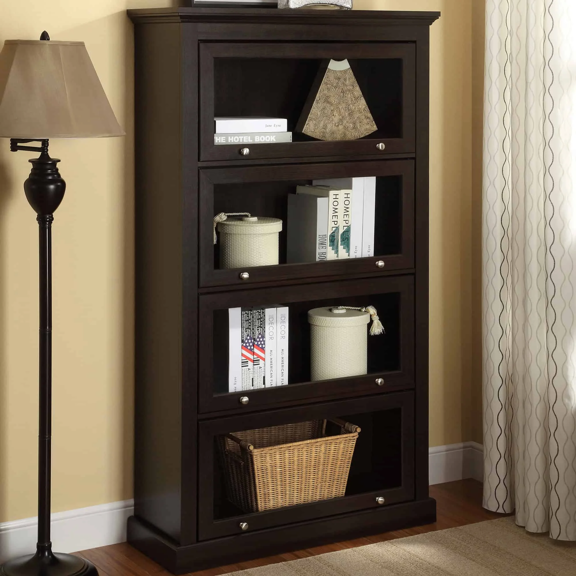 探索令人惊叹的书柜设计:来自创意设计师的顶级作品 20 Beautiful Looking Bookcase Designs (16)