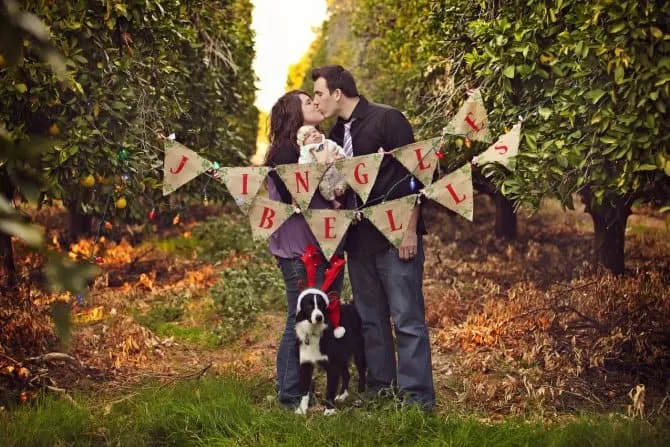 40 Creative and Unique Ways to Take a Family Photos for your Christmas Cards 27