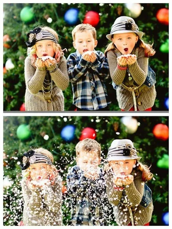40 Creative and Unique Ways to Take a Family Photos for your Christmas Cards 7