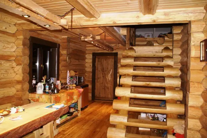 Bathhouse Log Cabin Finishing: How to Treat and Assemble