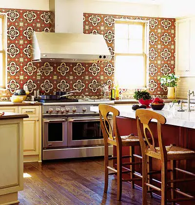 整面墙瓷砖设计